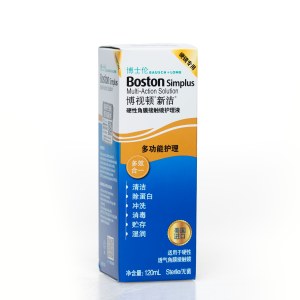 博士伦博视顿新洁硬性角膜接触镜护理液(120ml)